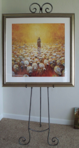 Christian art Oil Painting Print Frame Example
